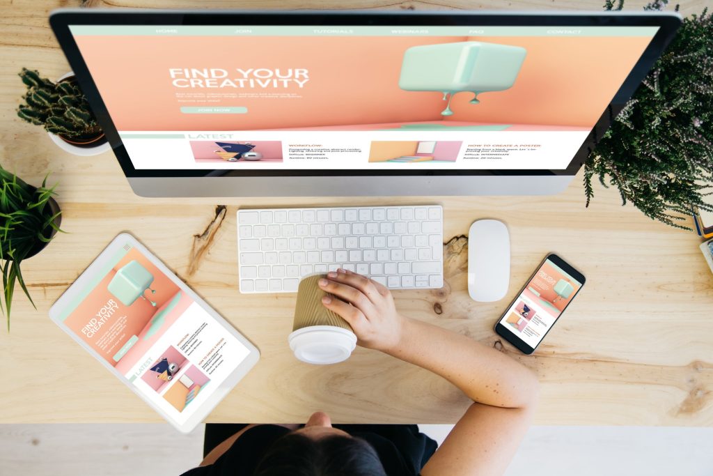 Responsive webdesign Tatiana Designs 1